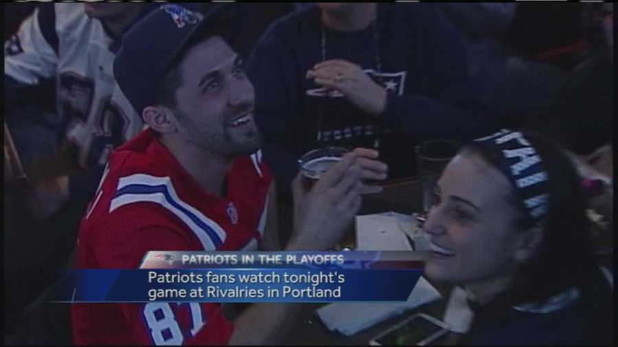 Patriots fans across Northern New England are celebrating the team’s win Saturday night.