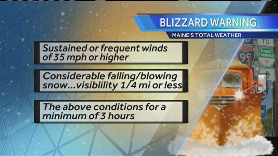 Do you know the difference between a blizzard and a typical winter storm? Meteorologist Matt Zidle explains.