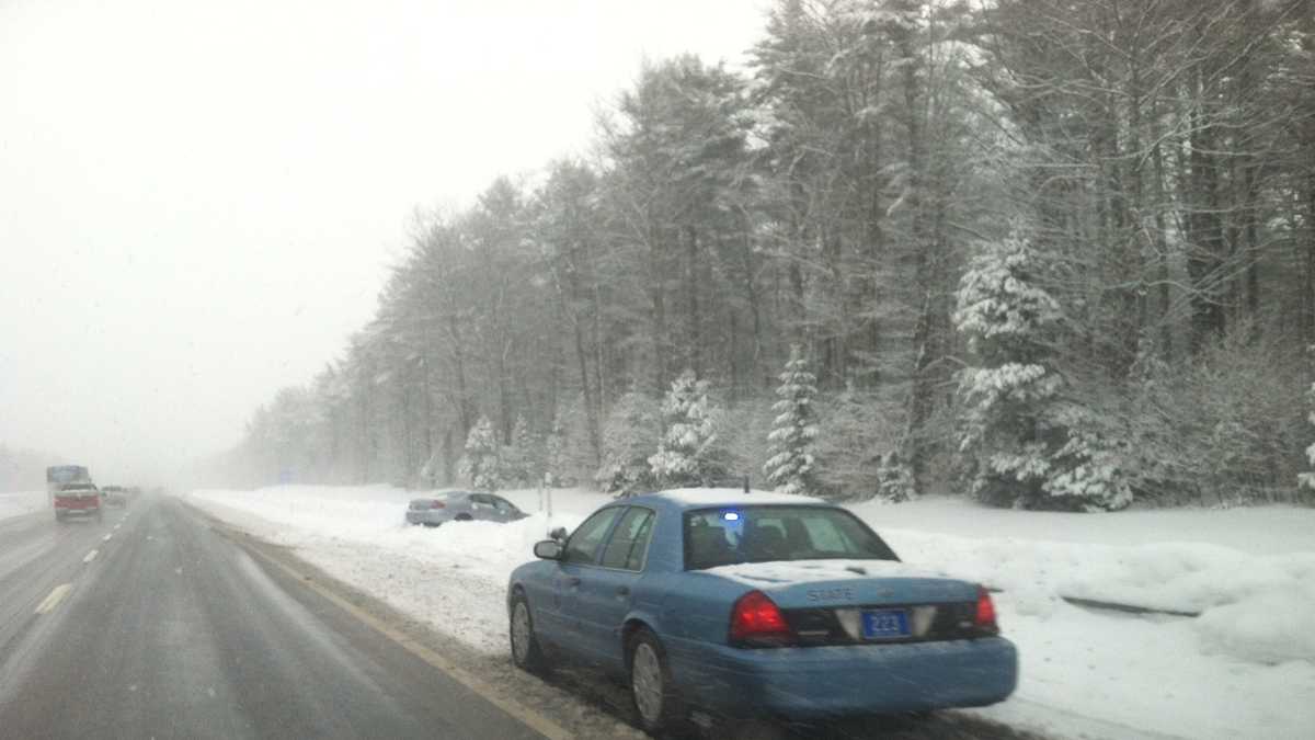 Photos Snow returns to Maine