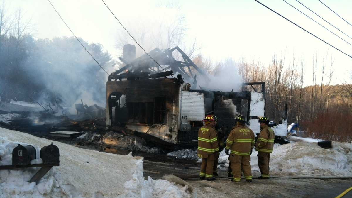 Bridgton home destroyed in fire