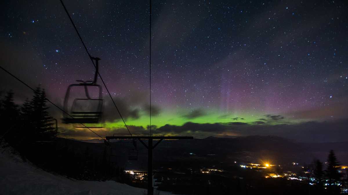 Photos Northern Lights light up Maine sky