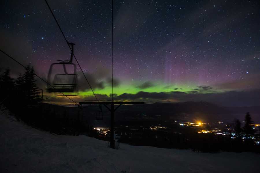 Photos Northern Lights light up Maine sky