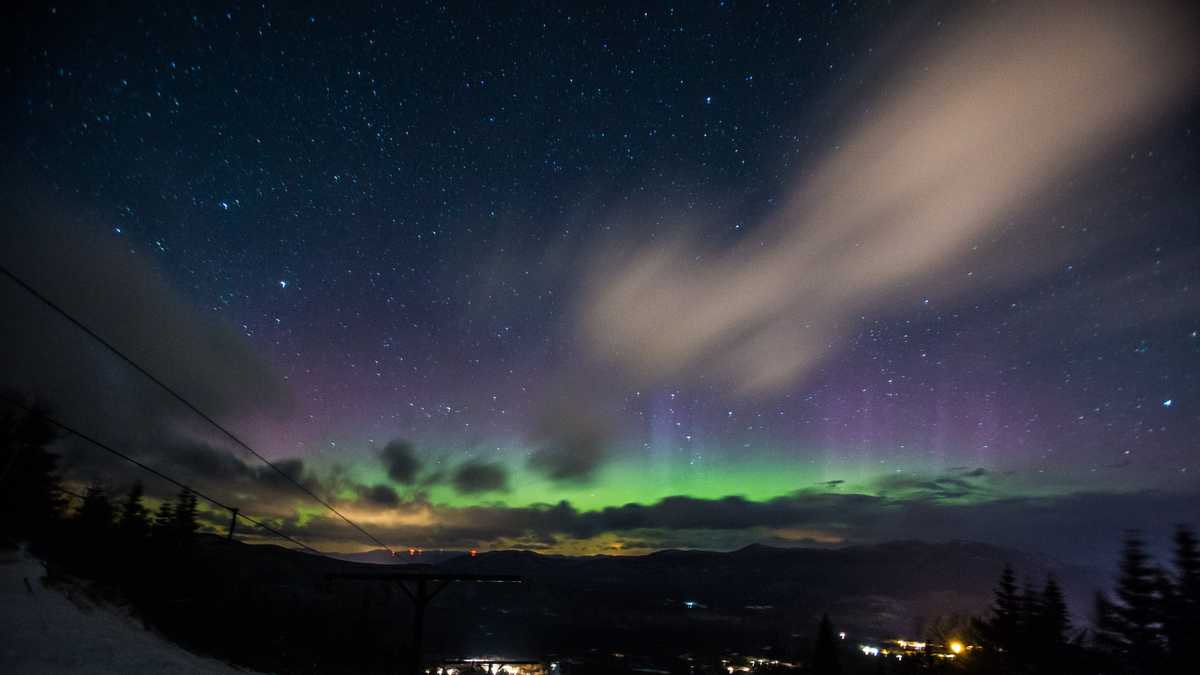 Photos Northern Lights light up Maine sky