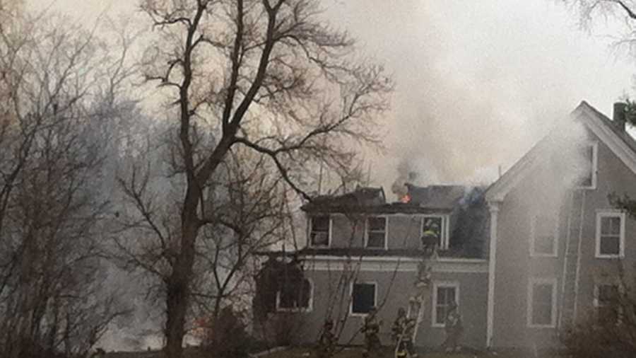Firefighter's Dayton home has heavy damage after fire