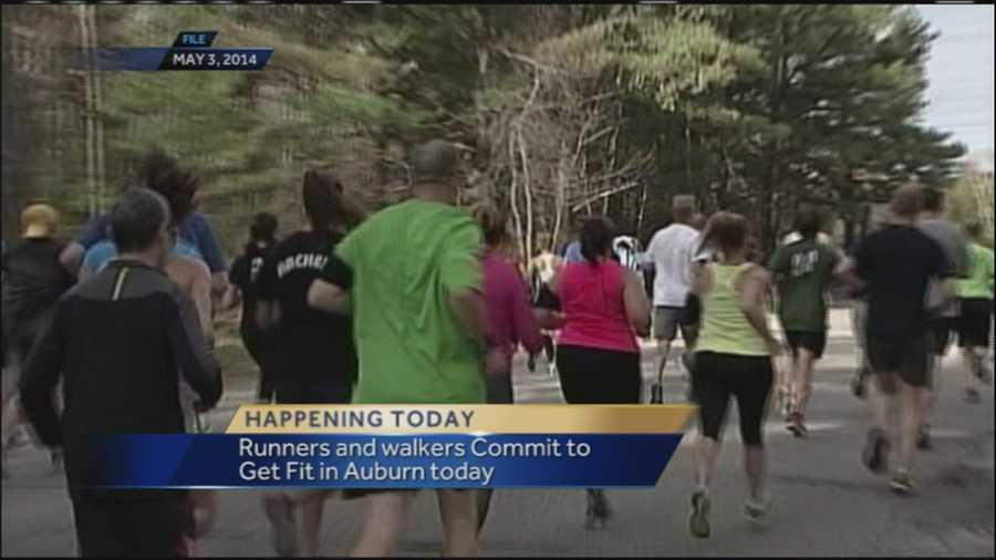 Runners and walkers are making the commitment to get fit and have fun today in Auburn as part of the second annual St. Mary's Commit To Get Fit Challenge. WMTW News 8's Morgan Sturdivant talks with organizers.