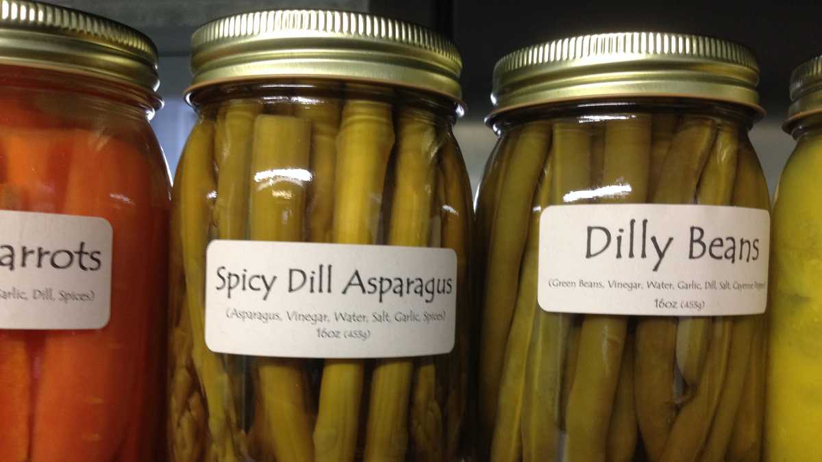 Photos Made in Maine pickles