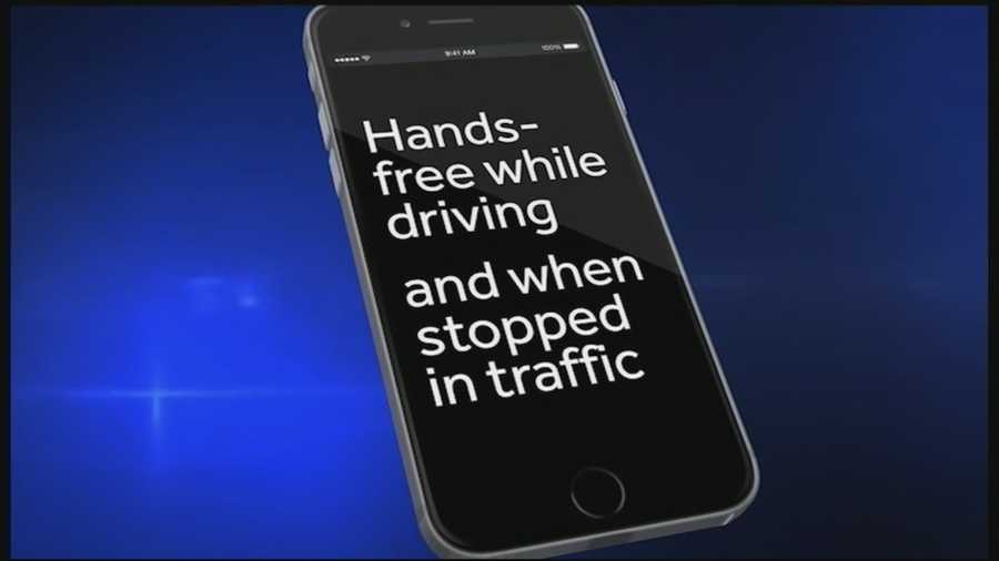 Drivers in New Hampshire will have to put down their phones in the car when a new law goes into effect July 1.