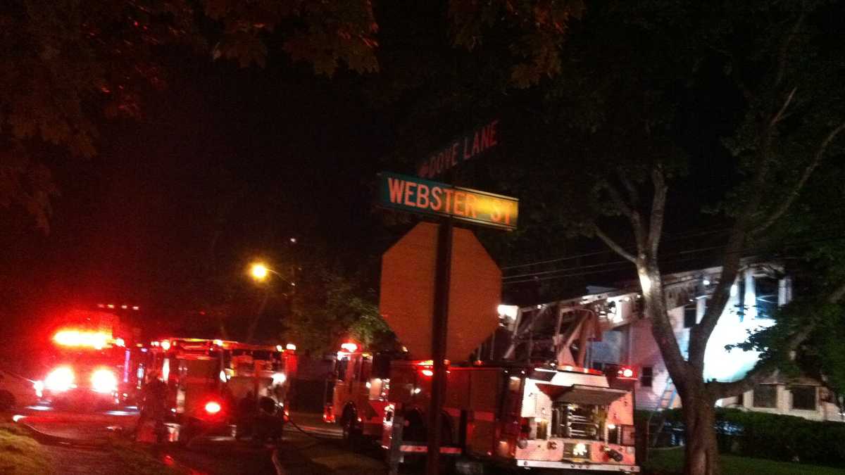 Photos Fire heavily damages Lewiston home