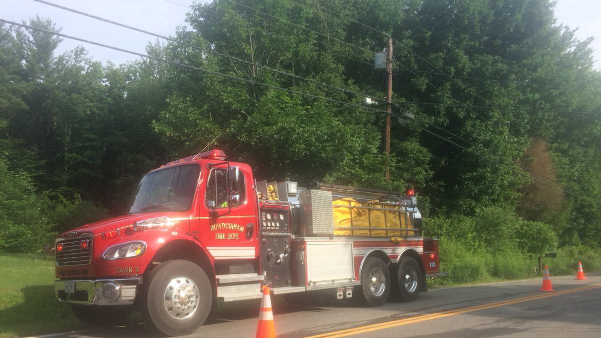 Photos Fire destroys Bowdoinham home