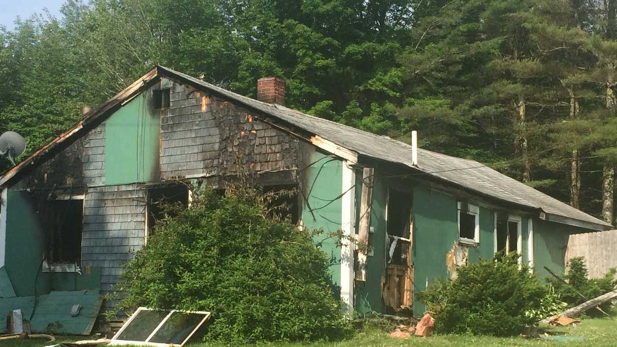 Photos Fire destroys Bowdoinham home