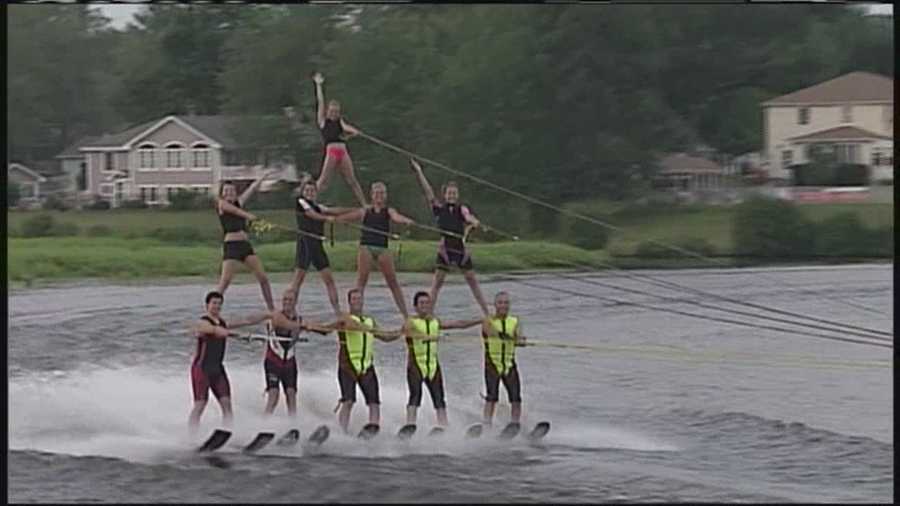 WMTW News 8's Courtney Sturgeon got a sneak peak for Maine's only water ski show team, as it gears up for the Eastern Region Show Ski Tournament.