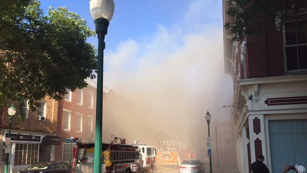 Photos Crews battle Gardiner fire