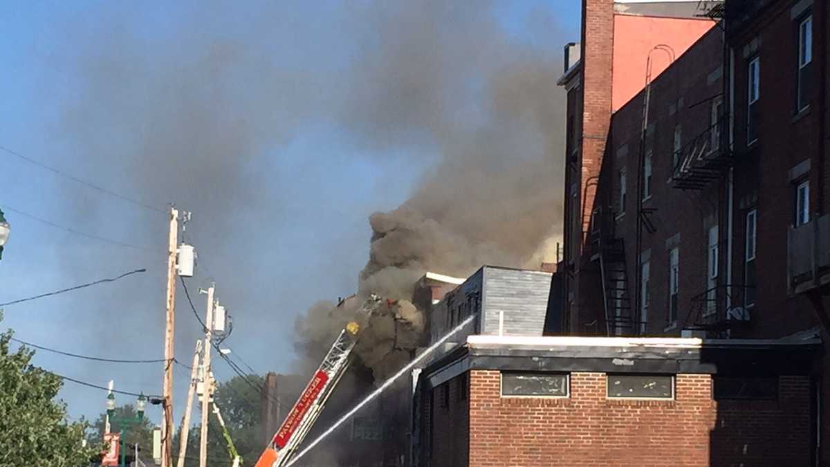 Photos Crews battle Gardiner fire