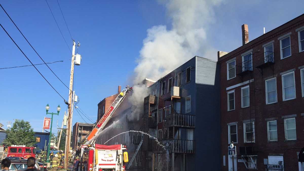 Photos Crews battle Gardiner fire