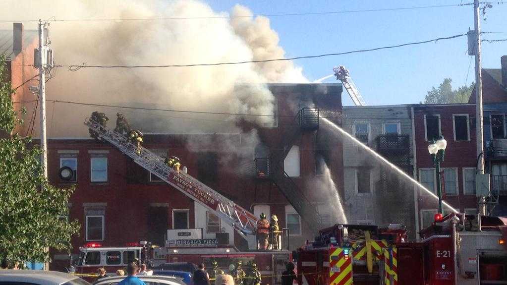 Photos: Crews battle Gardiner fire