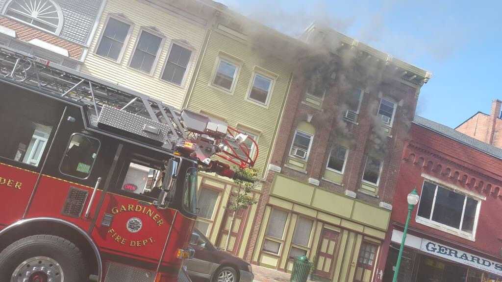 Photos Crews battle Gardiner fire