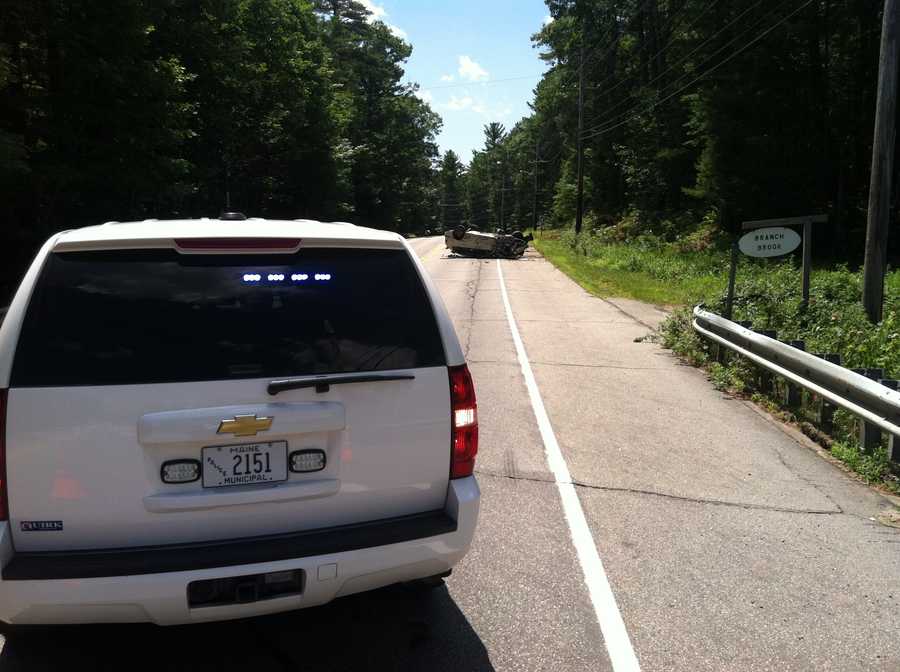 Photos Crash closes Route 1 in Wells