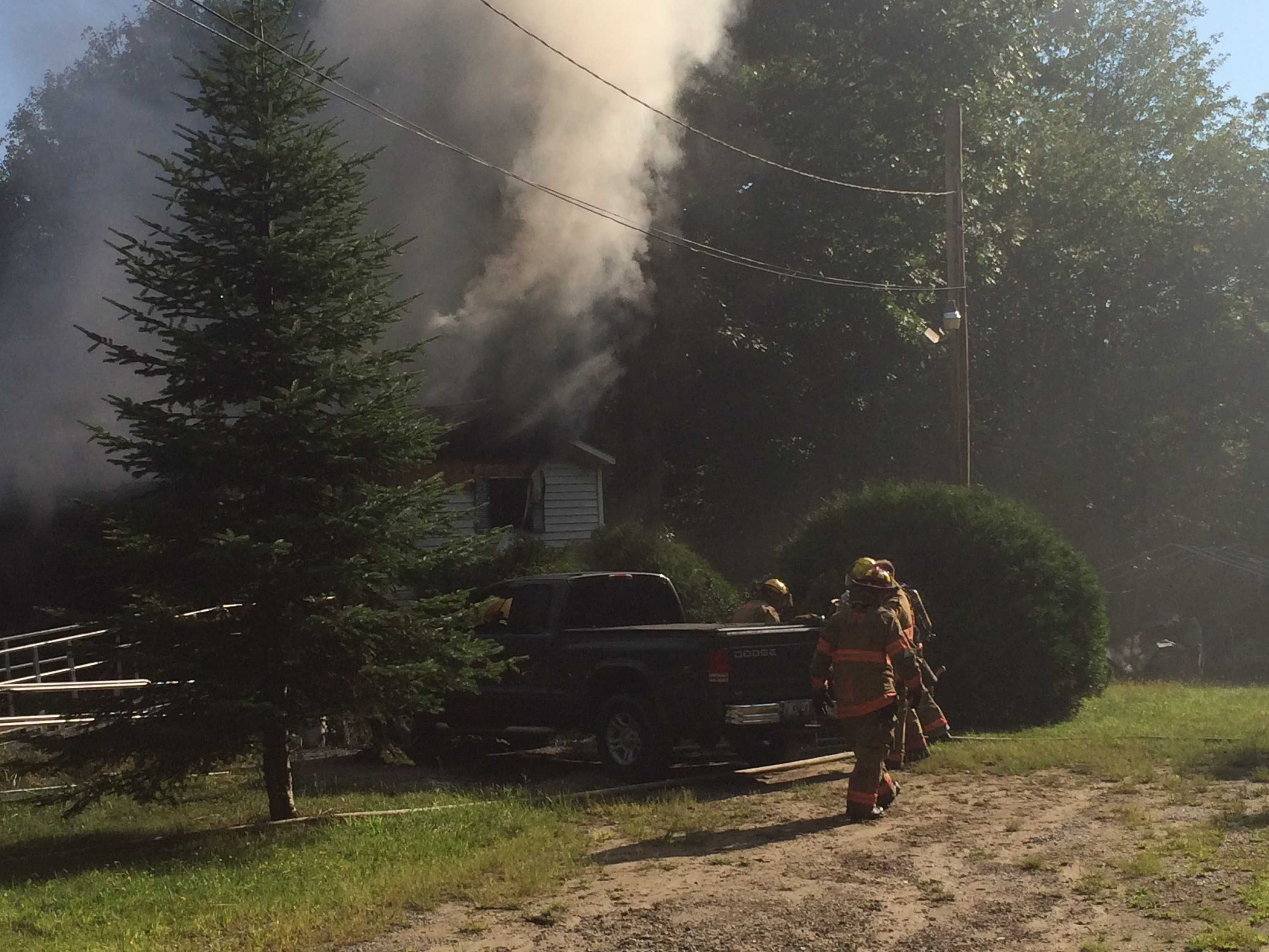 Fire And Explosions Destroy Lewiston Home