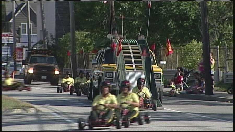 More that 2,000 Shriners and their families are in Lewiston-Auburn for a weekend of fun and celebration hosted by Lewiston's Kora Shrine.