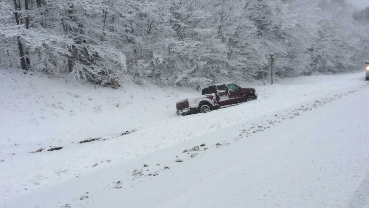 Photos Storm brings heavy, wet snow