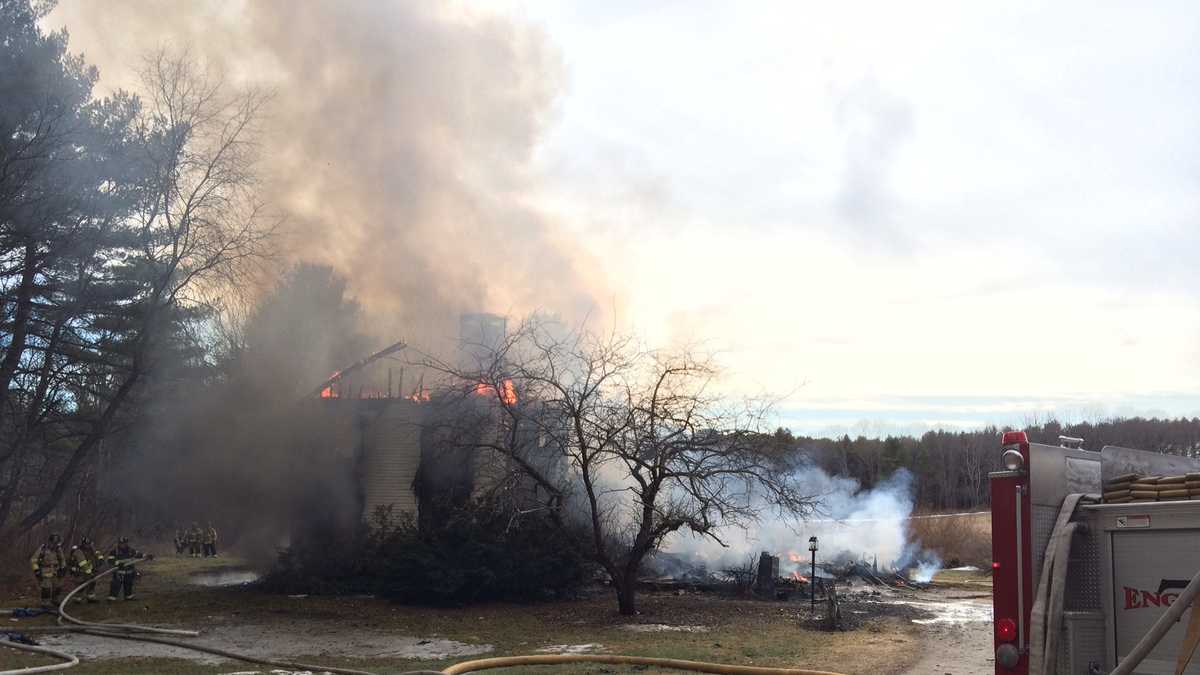 Fire destroys Windham home
