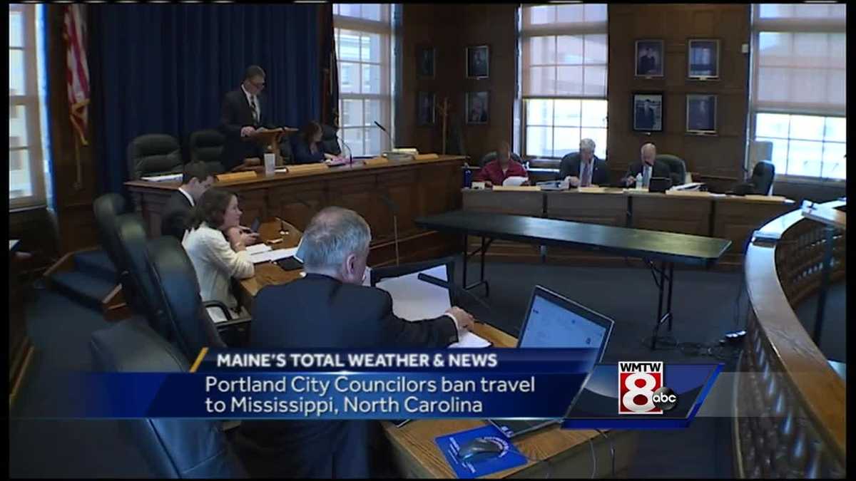 Portland bans travel to Mississippi, N.C.