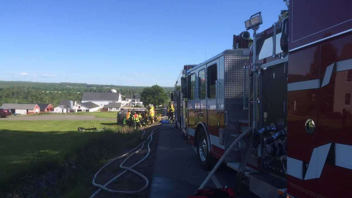 Photos Gorham crash closes Route 114