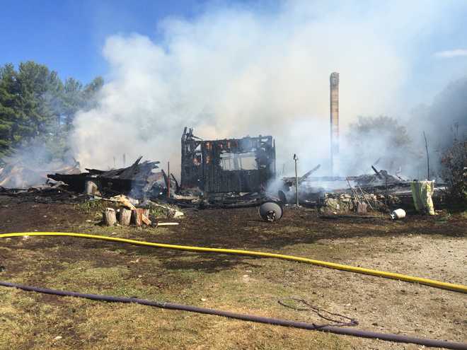 House, barn destroyed in Norway fire