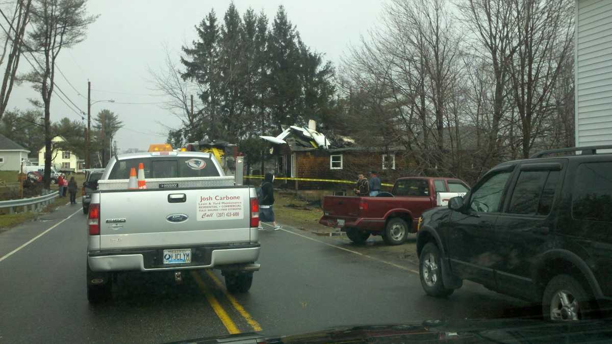 Photos Plane Crashes Into Biddeford Home