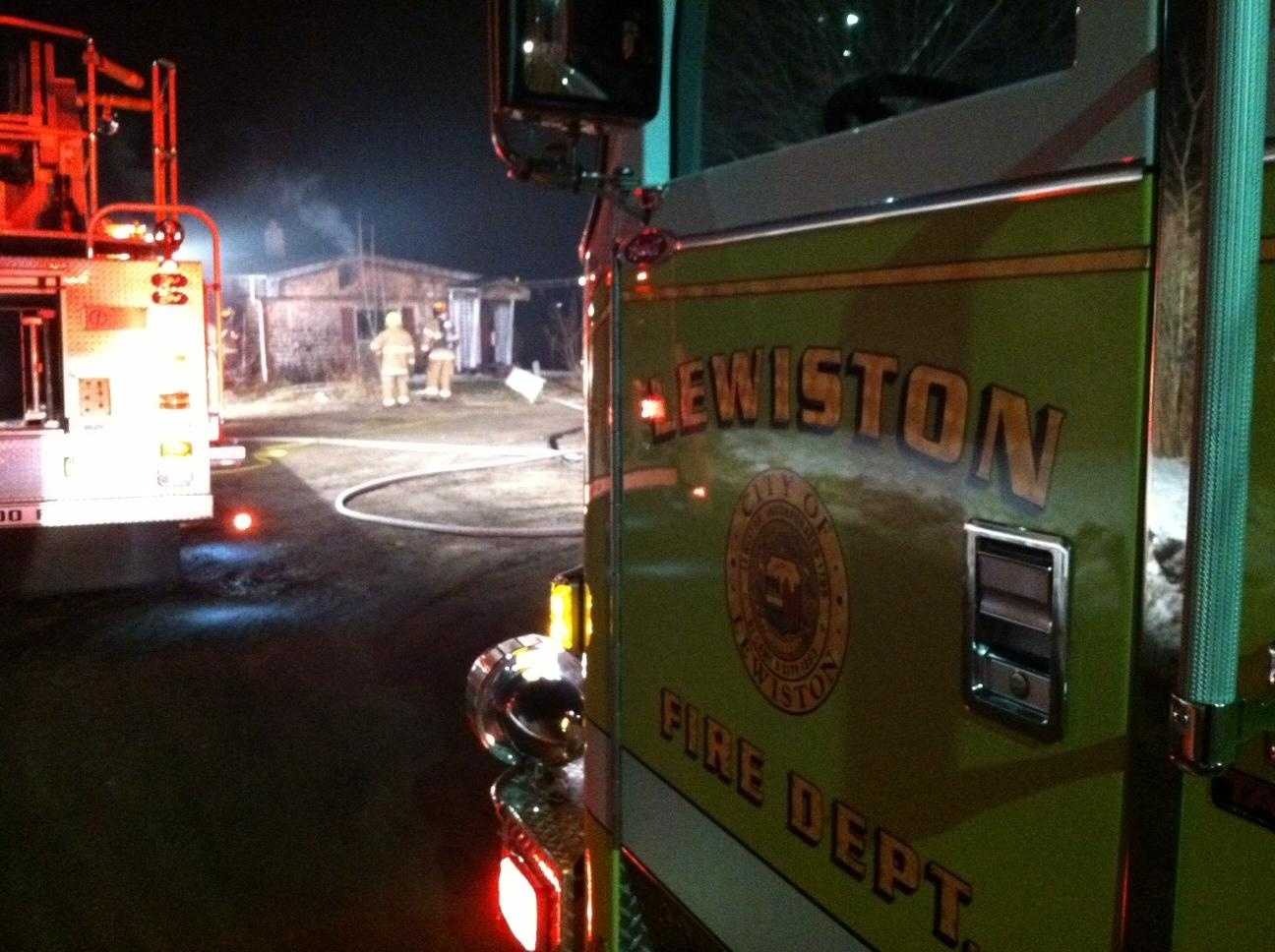 Crews Battle Early-Morning Fire In Lewiston