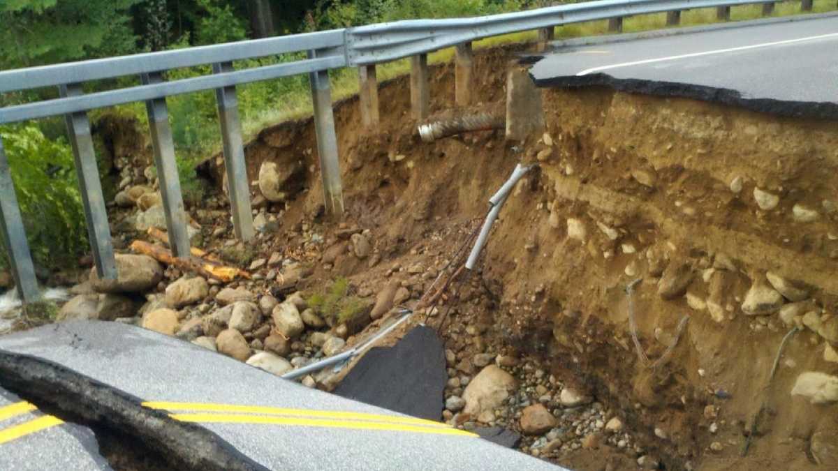 Images show damage from Tropical Storm Irene