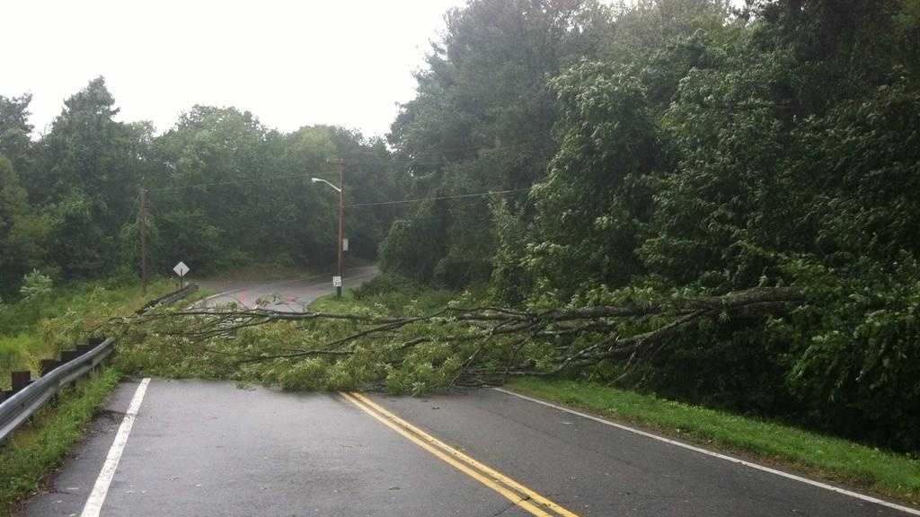 Images show damage from Tropical Storm Irene