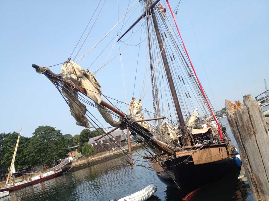 Tall ships arrive in Portsmouth