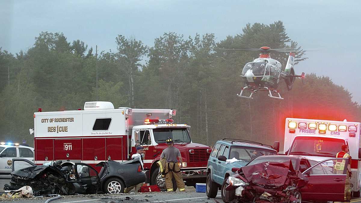 2 flown to hospital after serious crash on Spaulding Turnpike