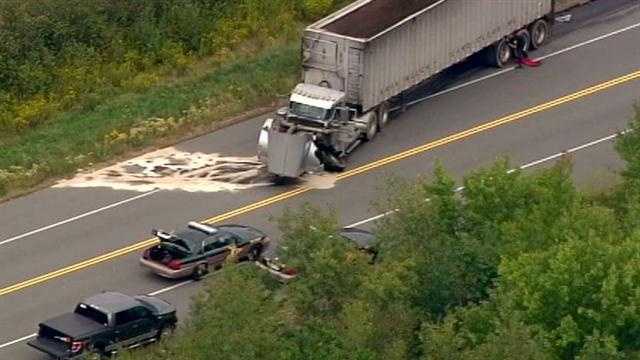 Images: Deadly crash on Route 111 in Salem