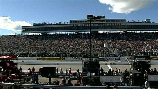 A busy day in Loudon for race weekend, with thousands of fans.