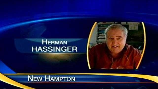 A moment of silence was held Friday in memory of 83-year-old Herman Hassinger at the start of the board of trustees meeting at the New Hampton School.