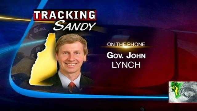 Gov. John Lynch decided Sunday to call up 100 members of the New Hampshire National effective at 10 a.m. Monday morning, ahead of Hurricane Sandy.