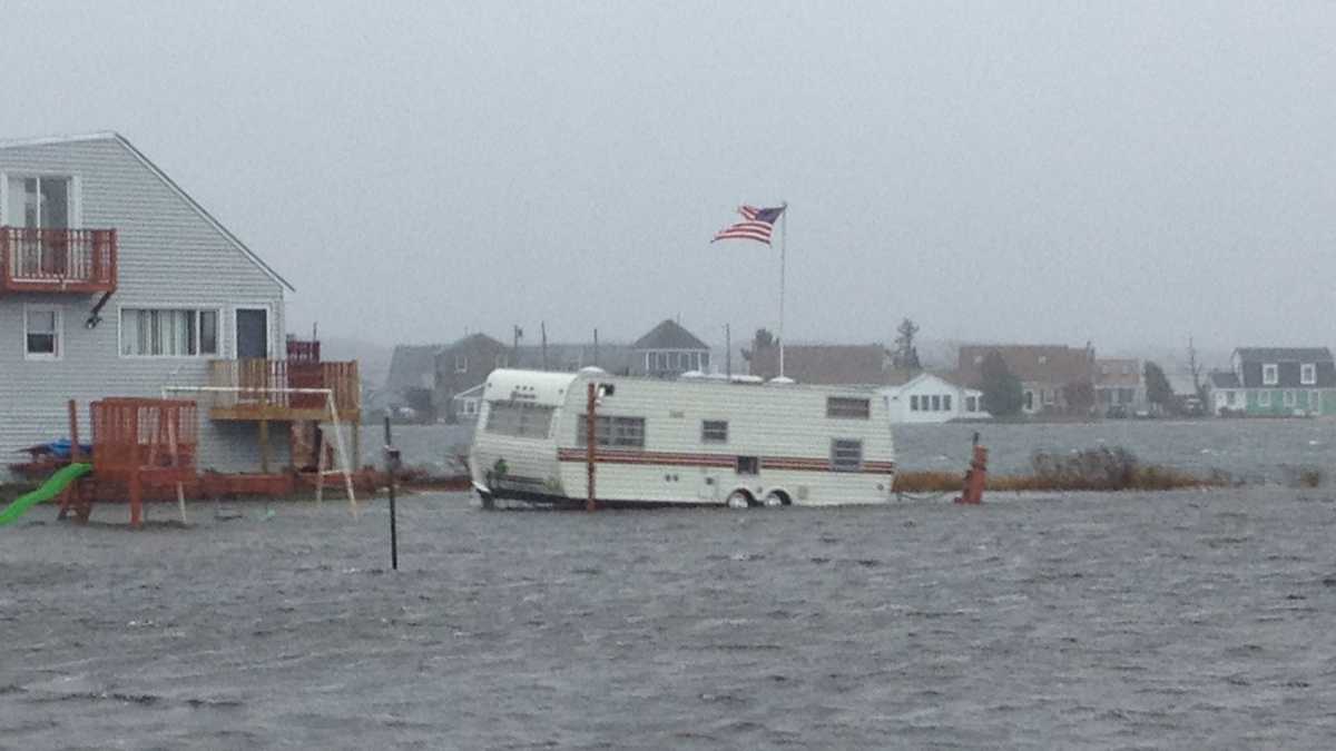 Images Remembering Hurricane Sandy in New Hampshire