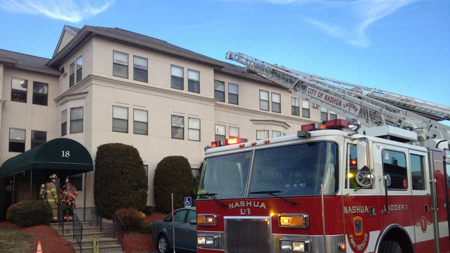 Fire hits apartment building in Nashua