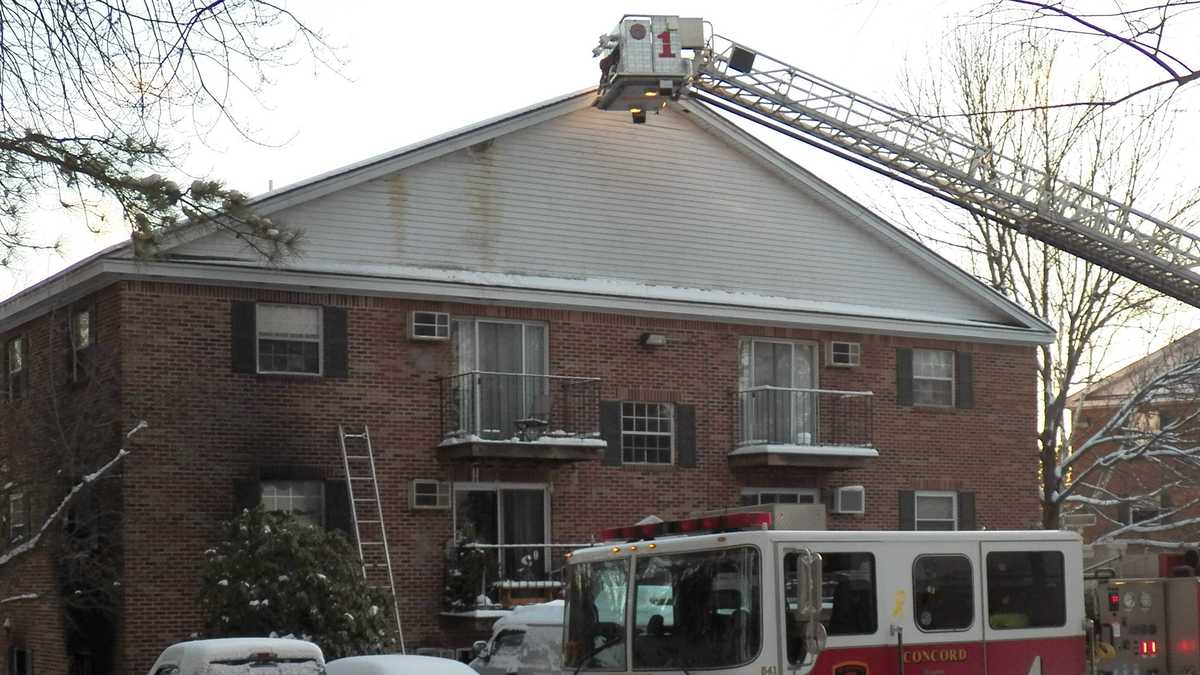 Condominium complex damaged in fire