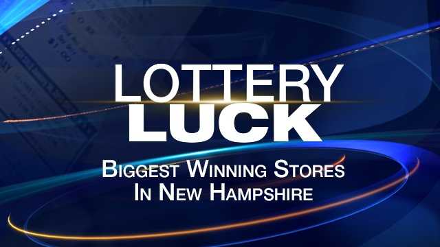 Take a look at the stores where lottery players have won the most in New Hampshire.