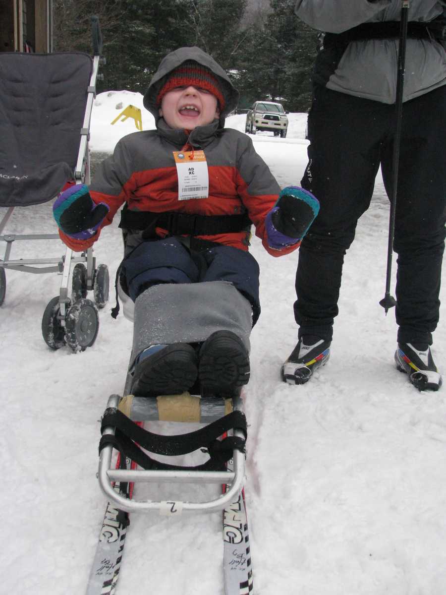 Photos East Kingston boy skiing thanks to adaptive program