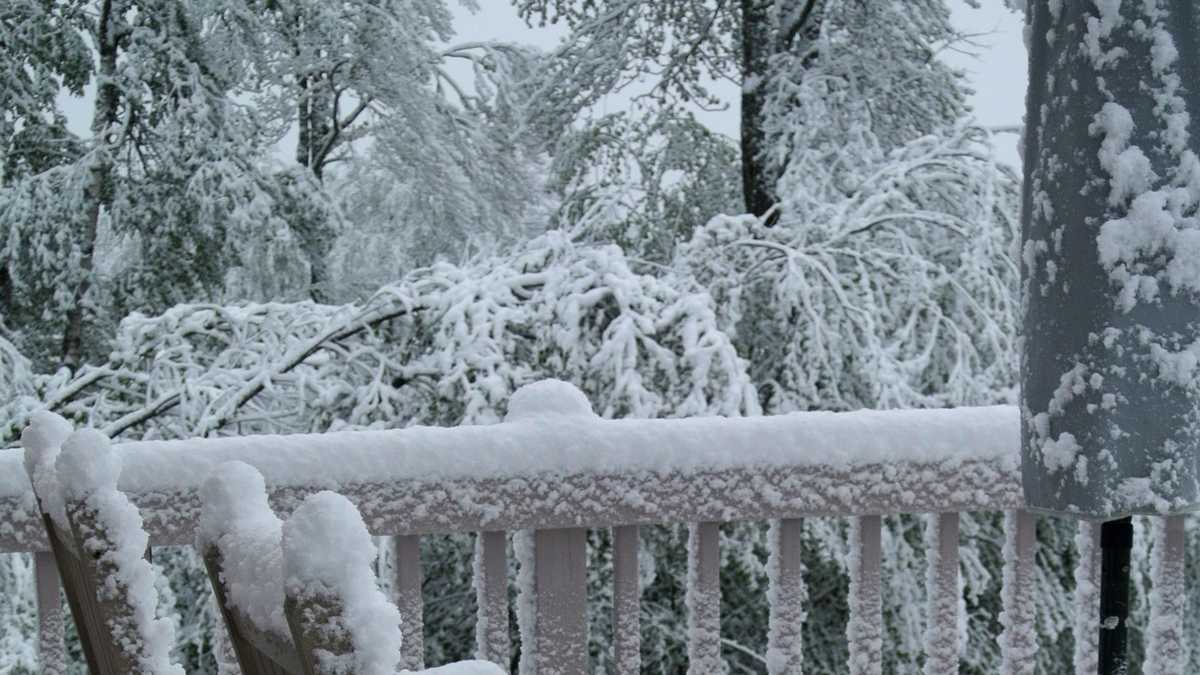 Memorial Day weekend snowfall in NH