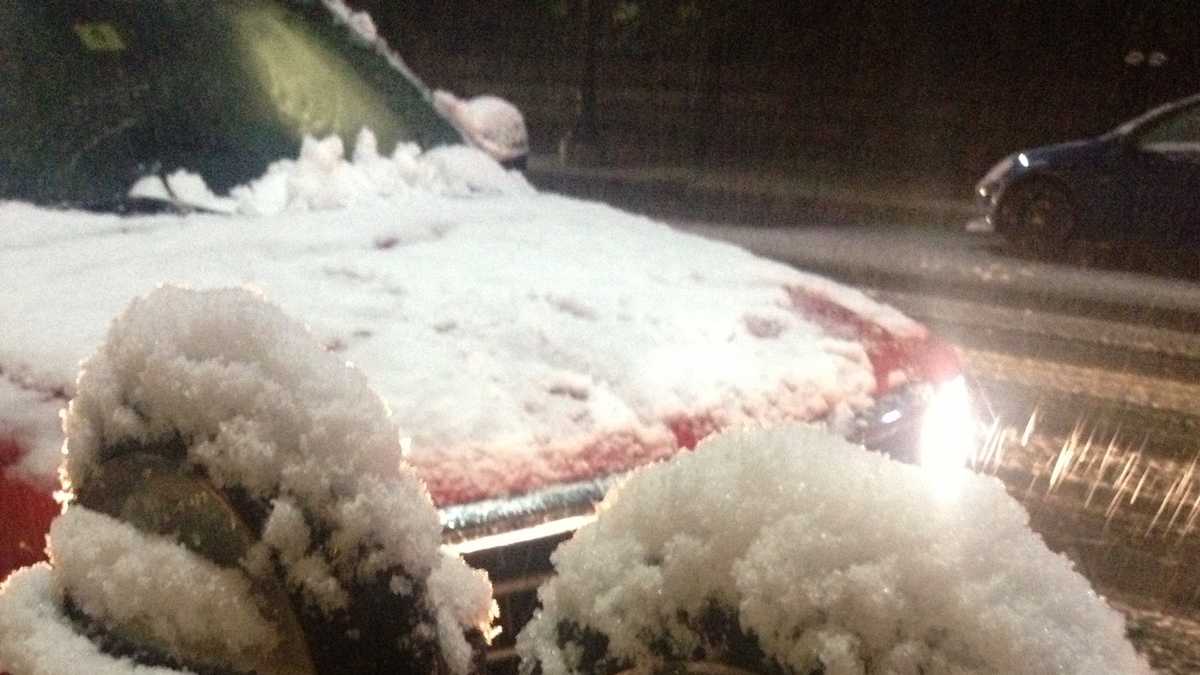 Memorial Day weekend snowfall in NH