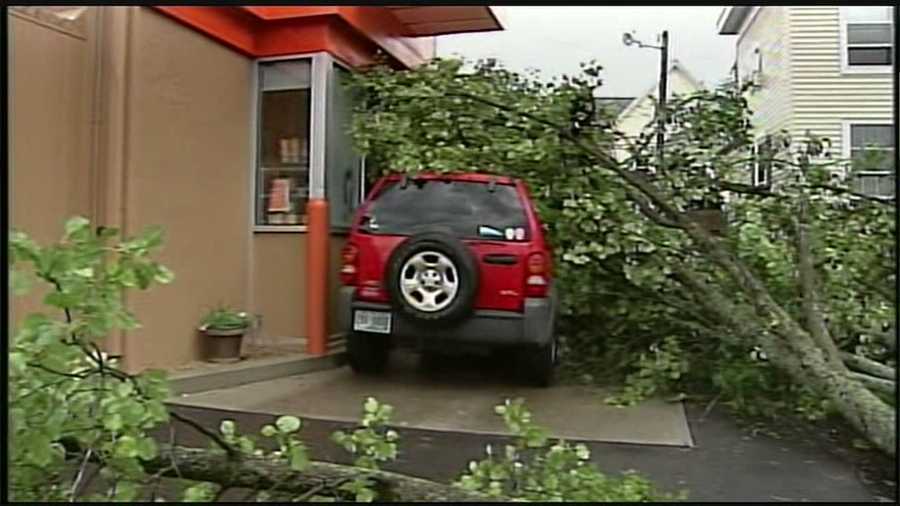 Thunderstorms bring hail, heavy rain to parts of NH