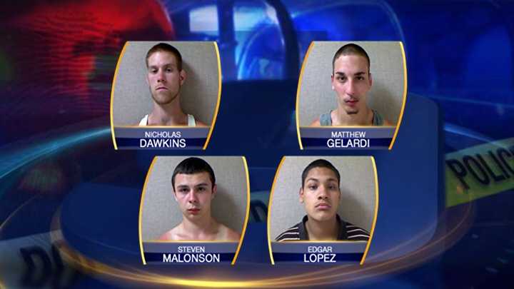 Four arrested in connection to stolen cars