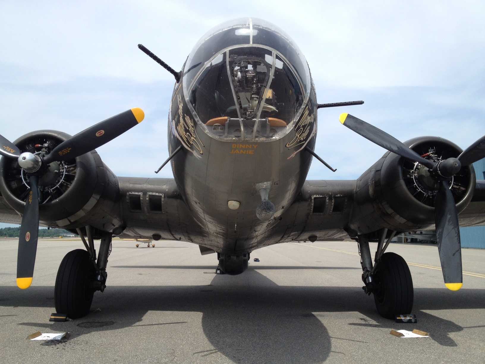 Images: B-17 Flying Fortress Bomber From World War II Restored