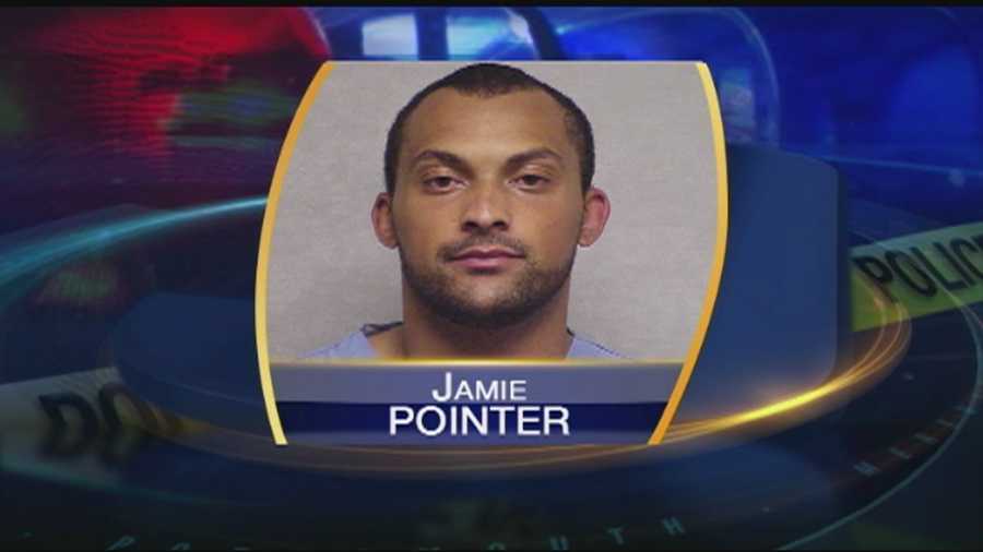 A Portsmouth man is under arrest, accused of robbing a bank Friday afternoon.