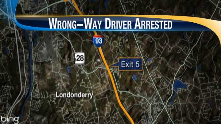 Police: Man charged after driving wrong way on I-93